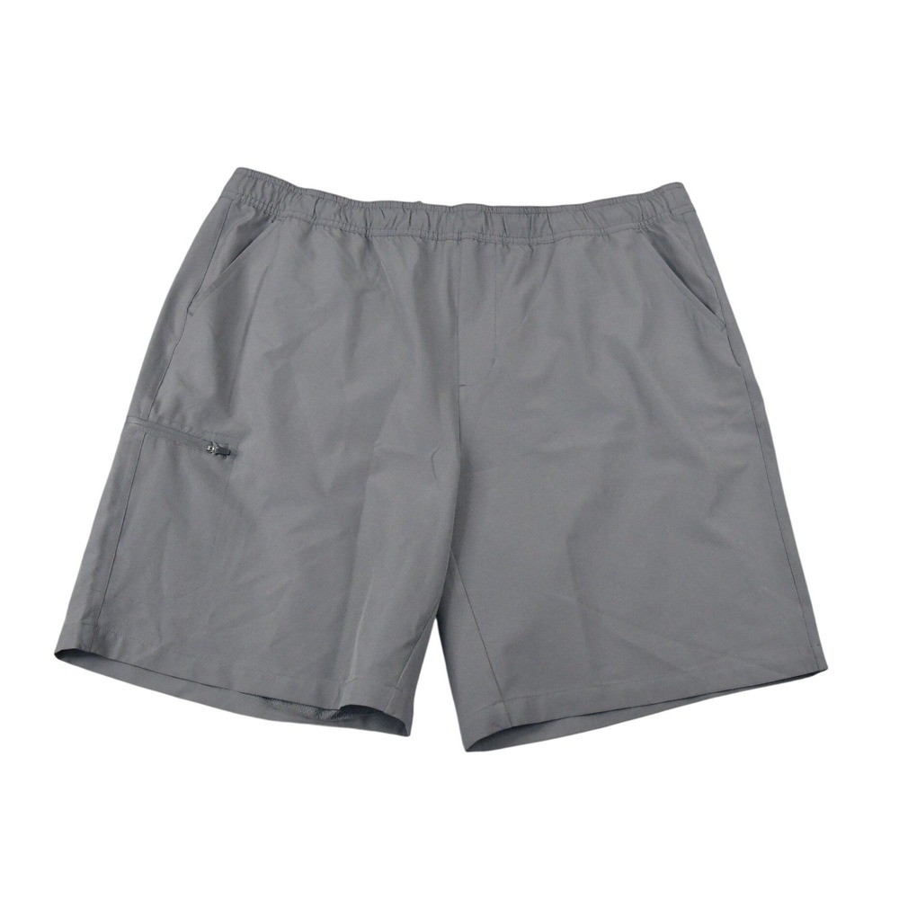 Gerry Trail Shorts Mens XXL Gray New 4-Way Stretch Pockets Drawstring 1555147